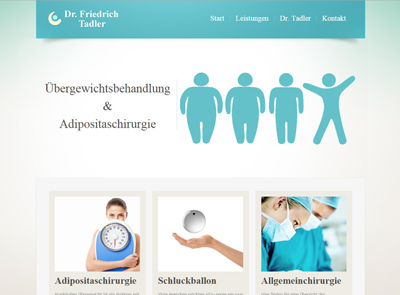 Arztwebseite Dr. Friedrich Tadler